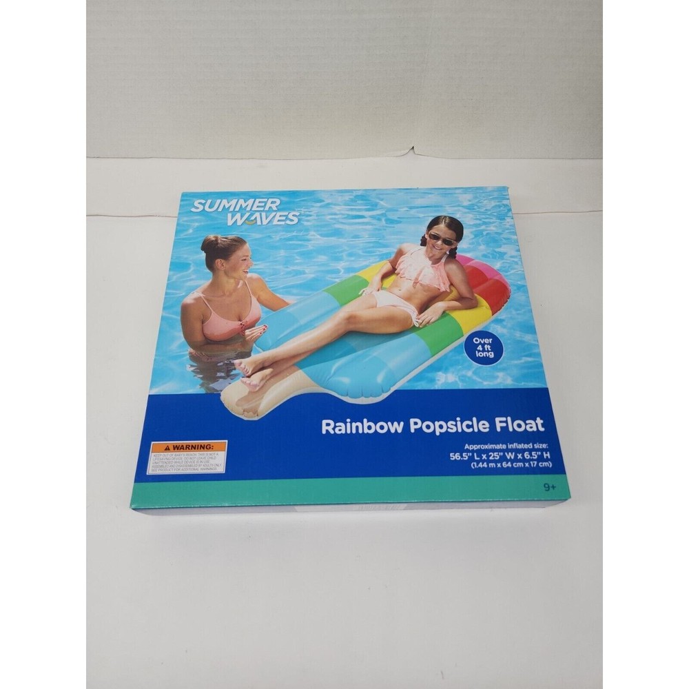 Summer Waves Rainbow Popsicle Float