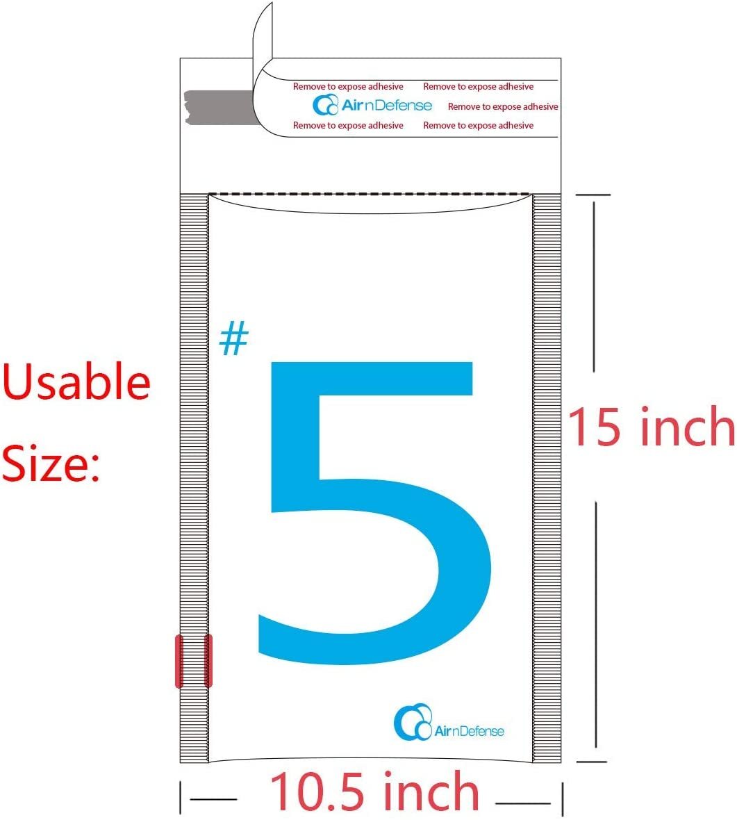#5 10.5x16 Poly Bubble Padded Envelopes Mailing Mailer Shipping Bags AirnDefense