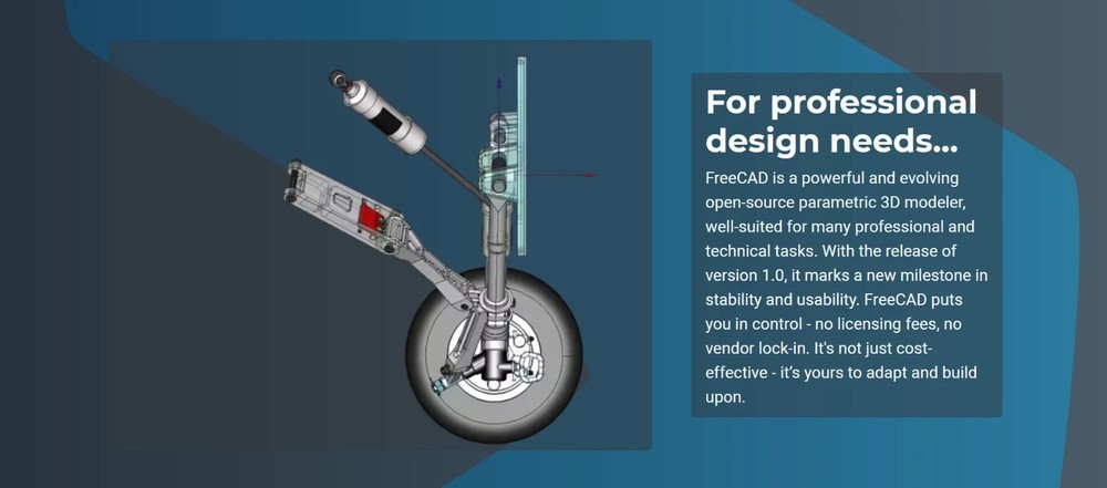 FreeCAD 2D 3D Parametric Graphic Modeling Design Software 2026 For Windows