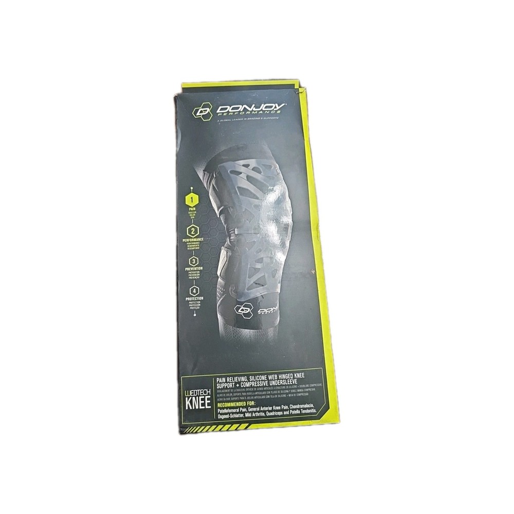 DonJoy Performance Webtech Knee Brace (Black/M )