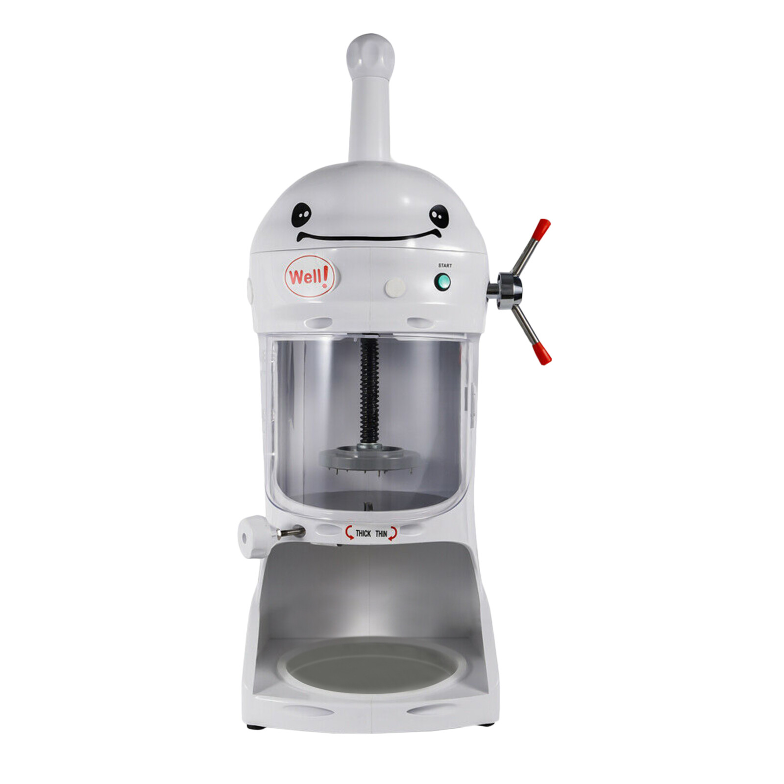 Ice Cub Shaved Ice Machine Commercial Ice Shaver Snow Cone Maker Premium 350W
