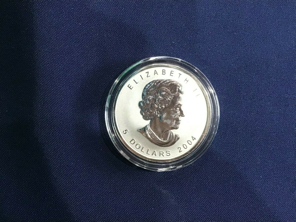 2004 Canada Silver Maple Leaf Zodiac with Taurus Privy Mark Reverse Proof