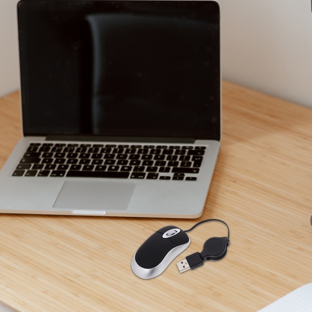 Quiet Mouse Retractable Wire Optical Wired High Voltage Electric