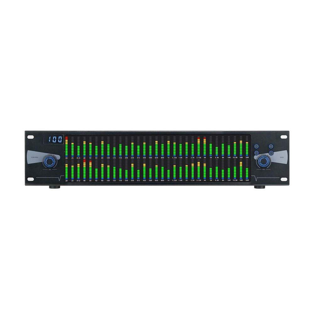 31 Band Spectrum Display Graphic Equalizer Audio Digital Equalizer 220V