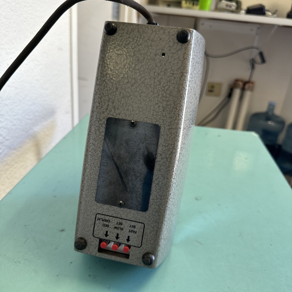 Rapidprint ARL-E Automatic Time/Date Stamp LED Clock Display-NO KEY UNTESED