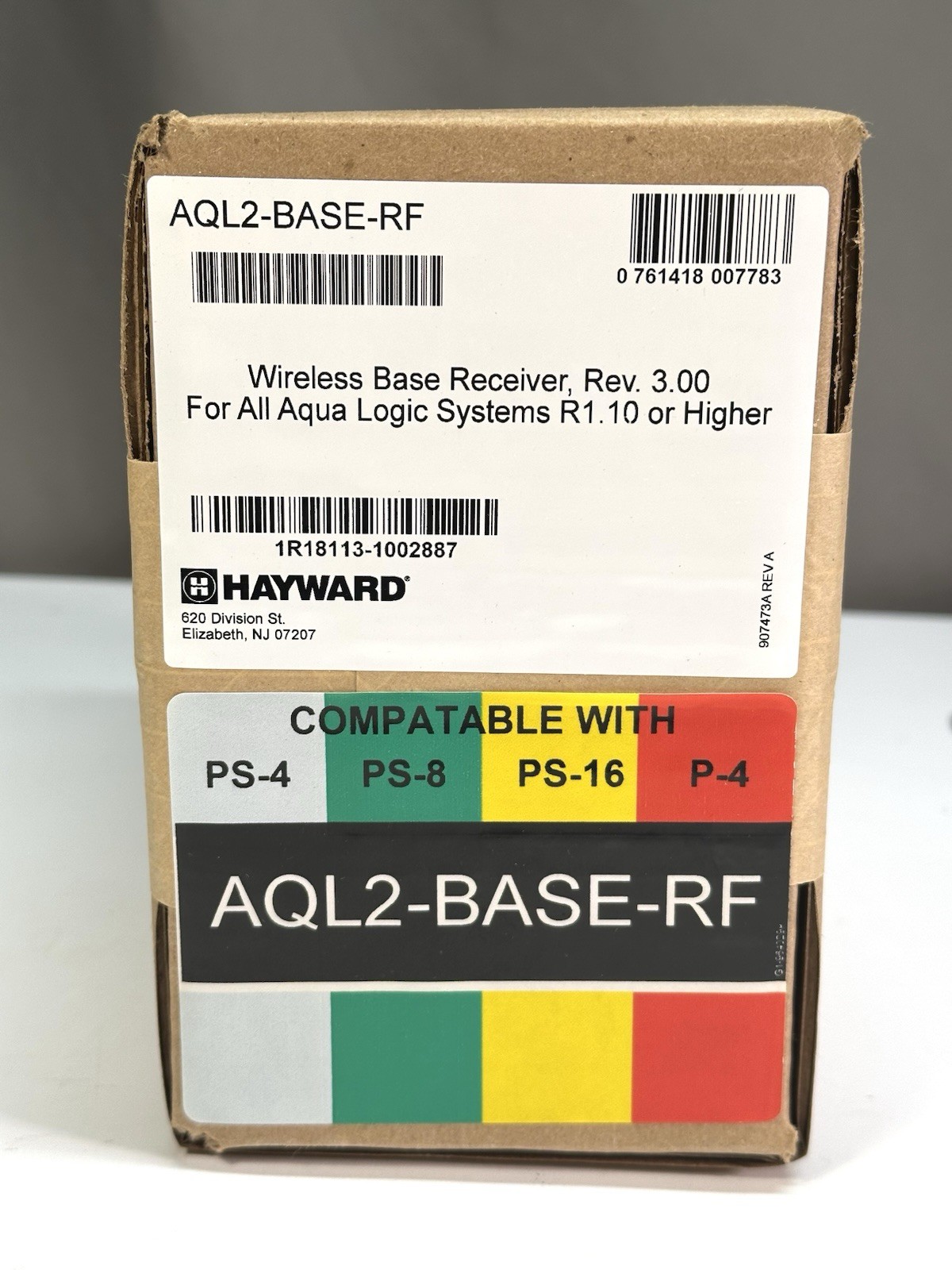 NEW Hayward AQL2-BASE-RF Wireless Antenna Pro Logic AquaLogic 900MHz Gold Line