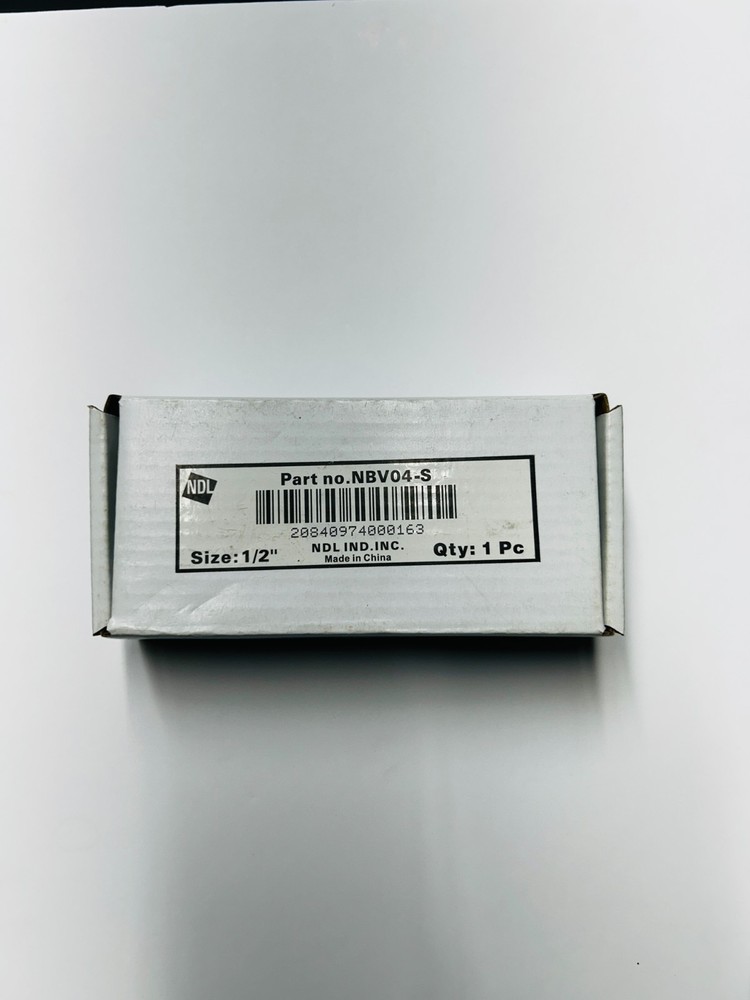 NDL BALL VALVE NBV04-S 1/2"