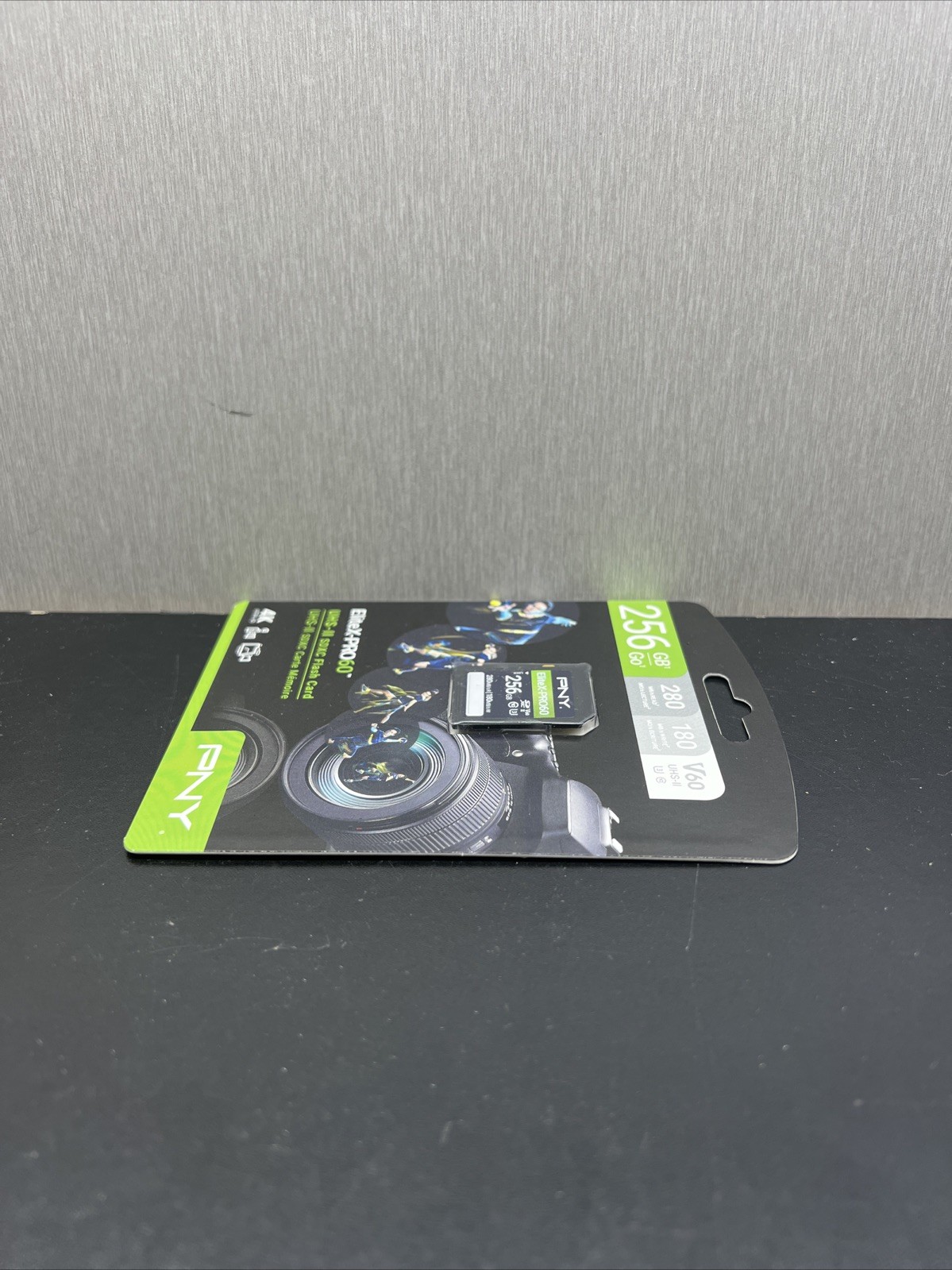 256GB Elitex-Pro60 UHS-II SDXC Memory Card - R280Mb/S W180Mb/S, U3, V60, 4K UHD