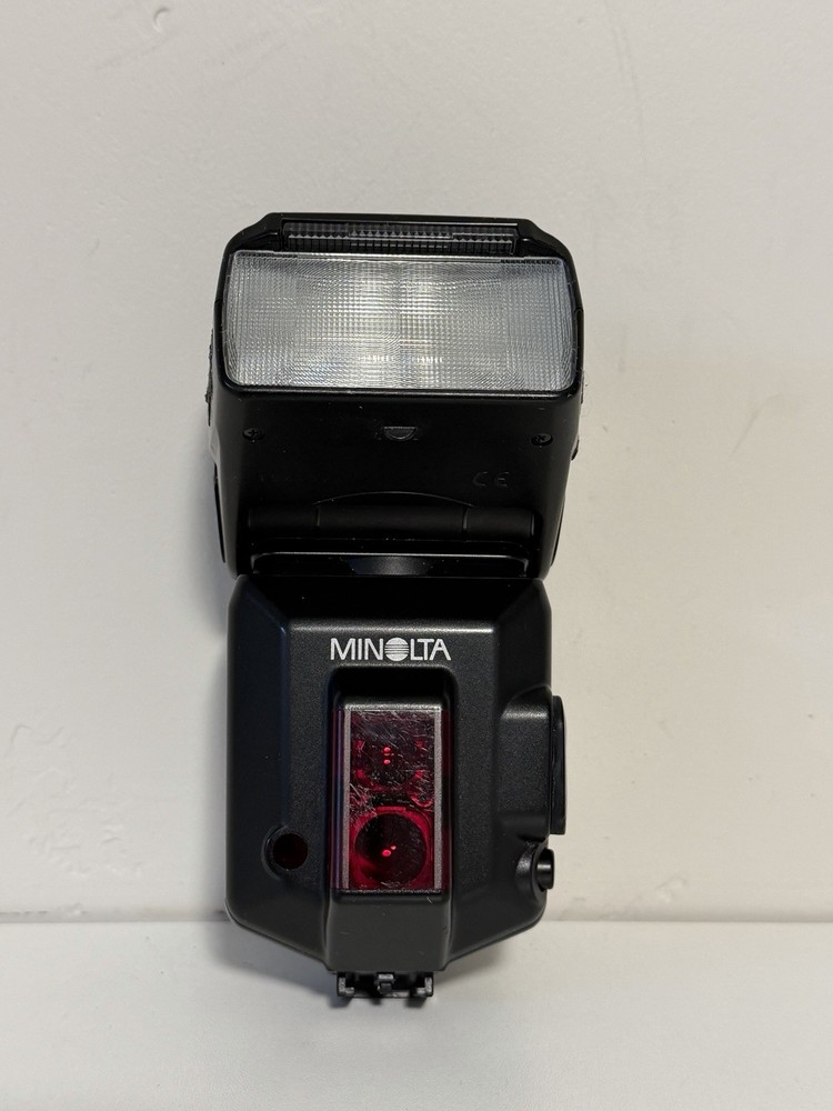 Minolta Program 5600HS D Shoe Mount Flash Minolta Sony Alpha DSLR