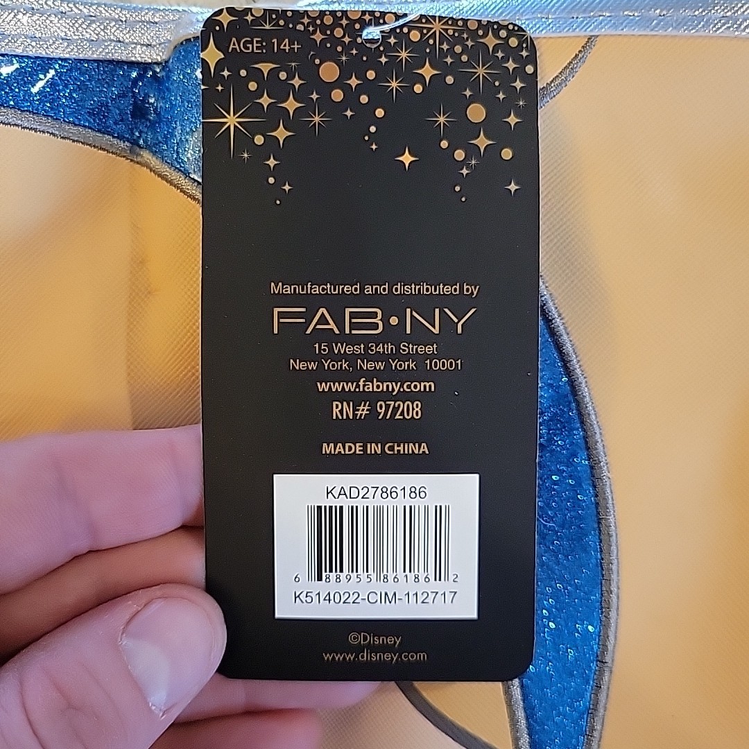 Cinderella Tote Bag Fab NY Disney Princess