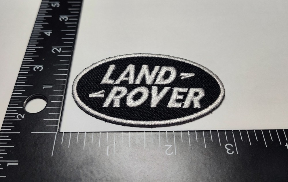 Land Rover Patch Black and White Patch High Quality Patch Iron On Sew On Patch