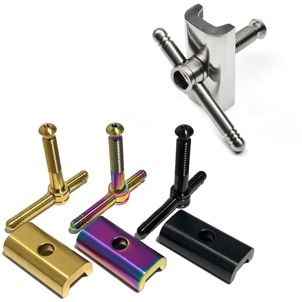 Bicycle Hinge Folding Clamp Titanium C Clip for Bicycle Hinge Ultralight