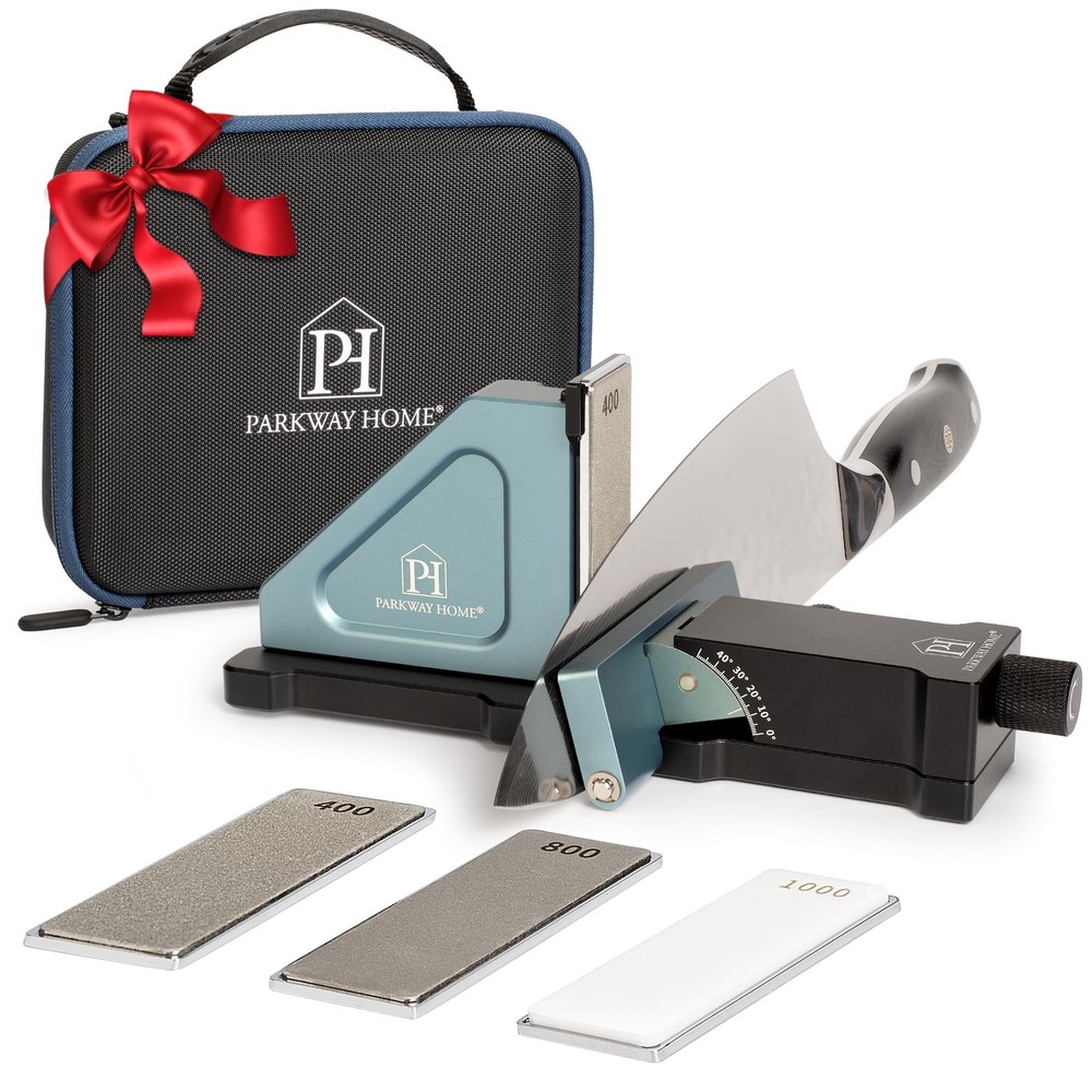 Rolling Knife Sharpener with Adjustable 10° to 40° Options and Adju...
