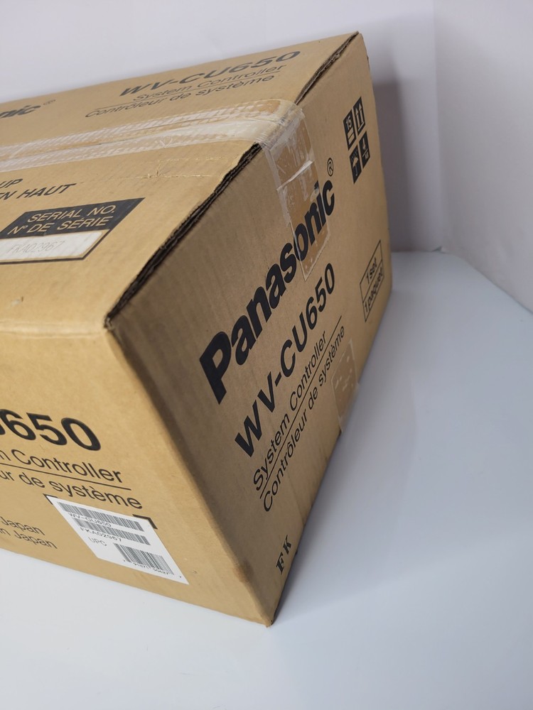 Panasonic Security System Controller - WV-CU650 Keyboard, Joystick New In Box