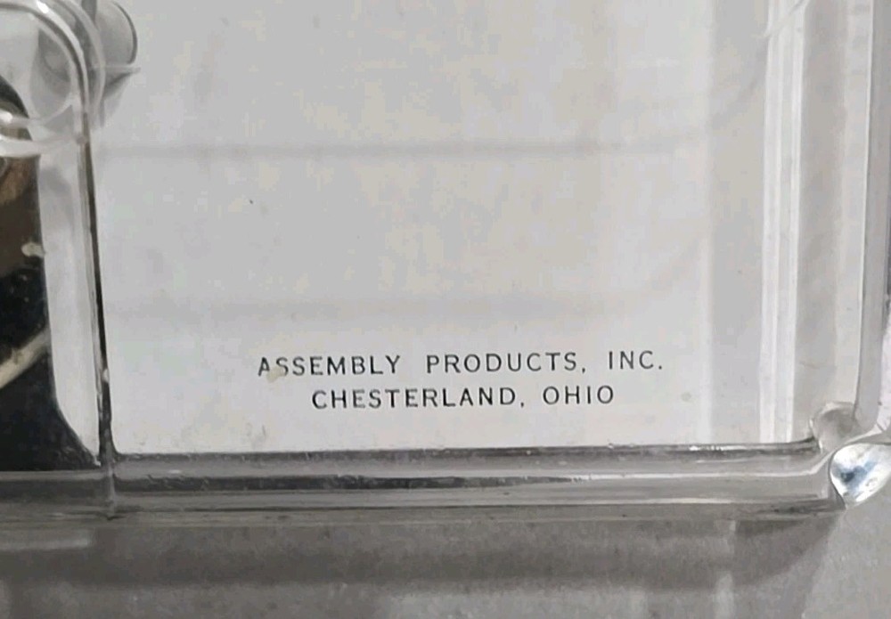 The Lewis Engineering Co Temperature Thermocouple Vintage "UNTESTED"