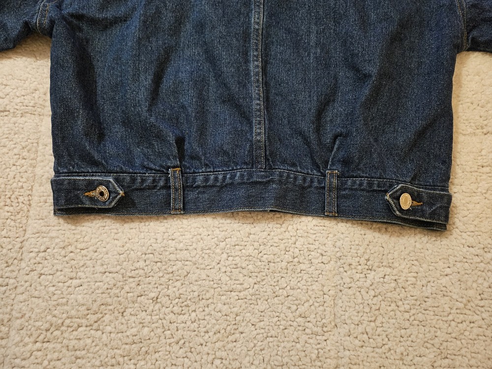 Denim Crop Womens Jacket Size M