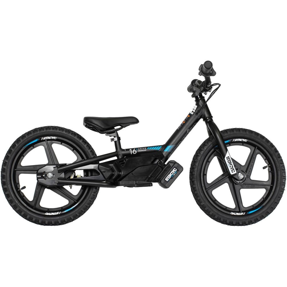 STACYC 16eDrive Brushless Stability Cycle Black, 16in