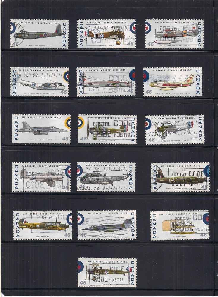 Canada #1808a-p used airplanes