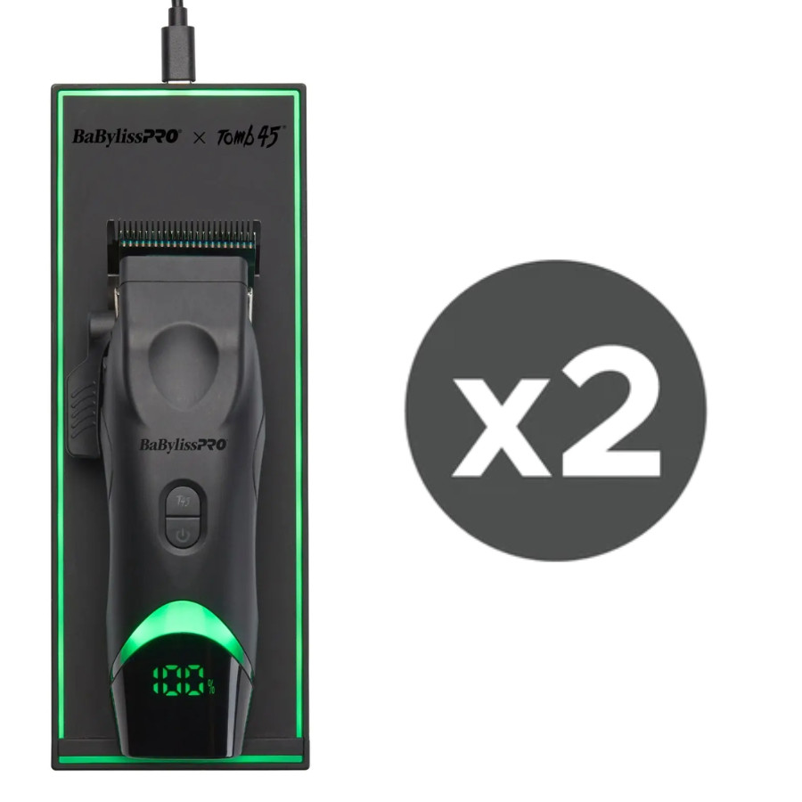 Babyliss Pro x Tomb45 Wireless Charging Clipper & Trimmer Combo | FXT45C +FXT45T