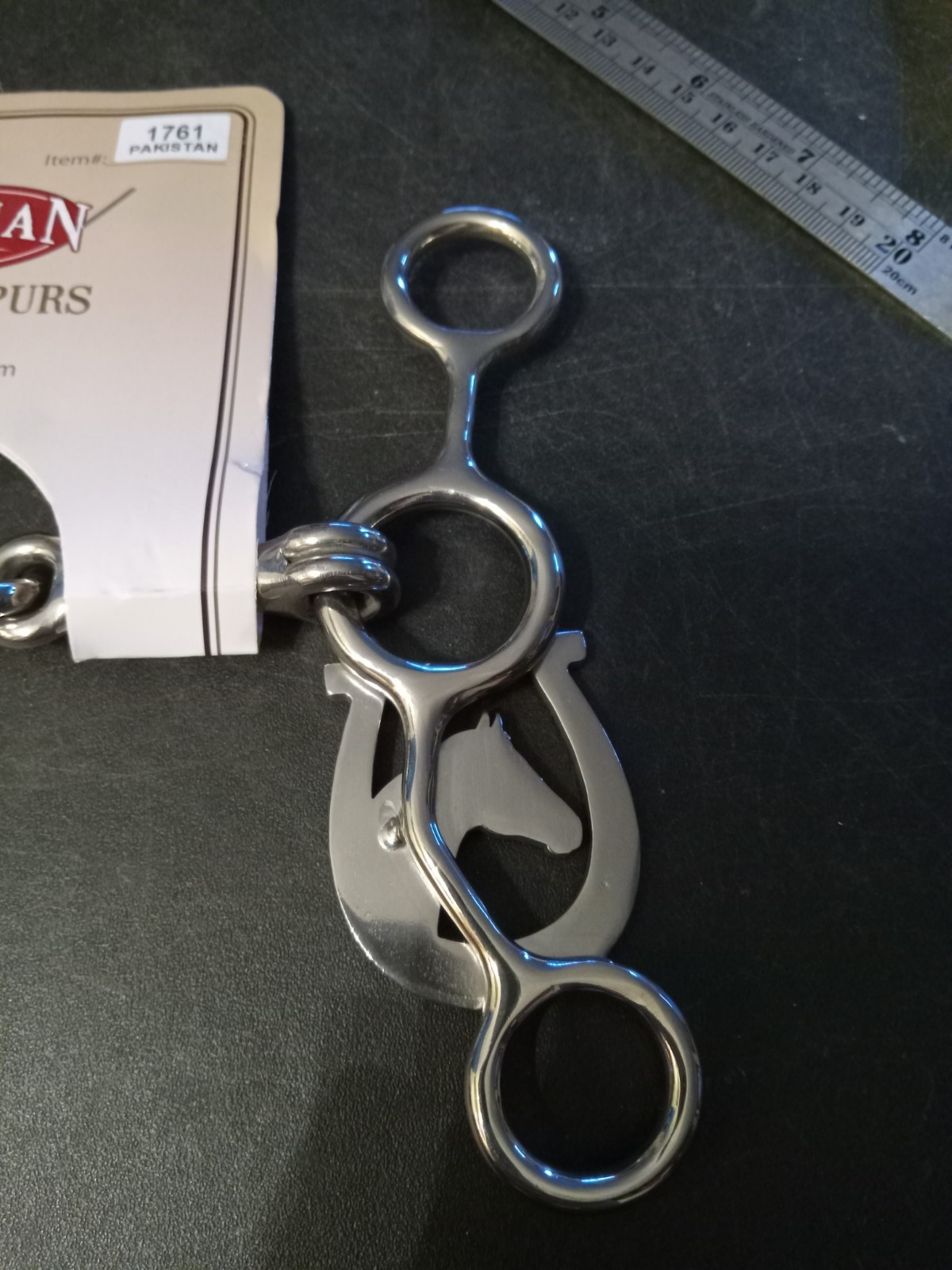 New Junior Jr cowhorse bit stainless steel 5 in mouth dog bone copper roller