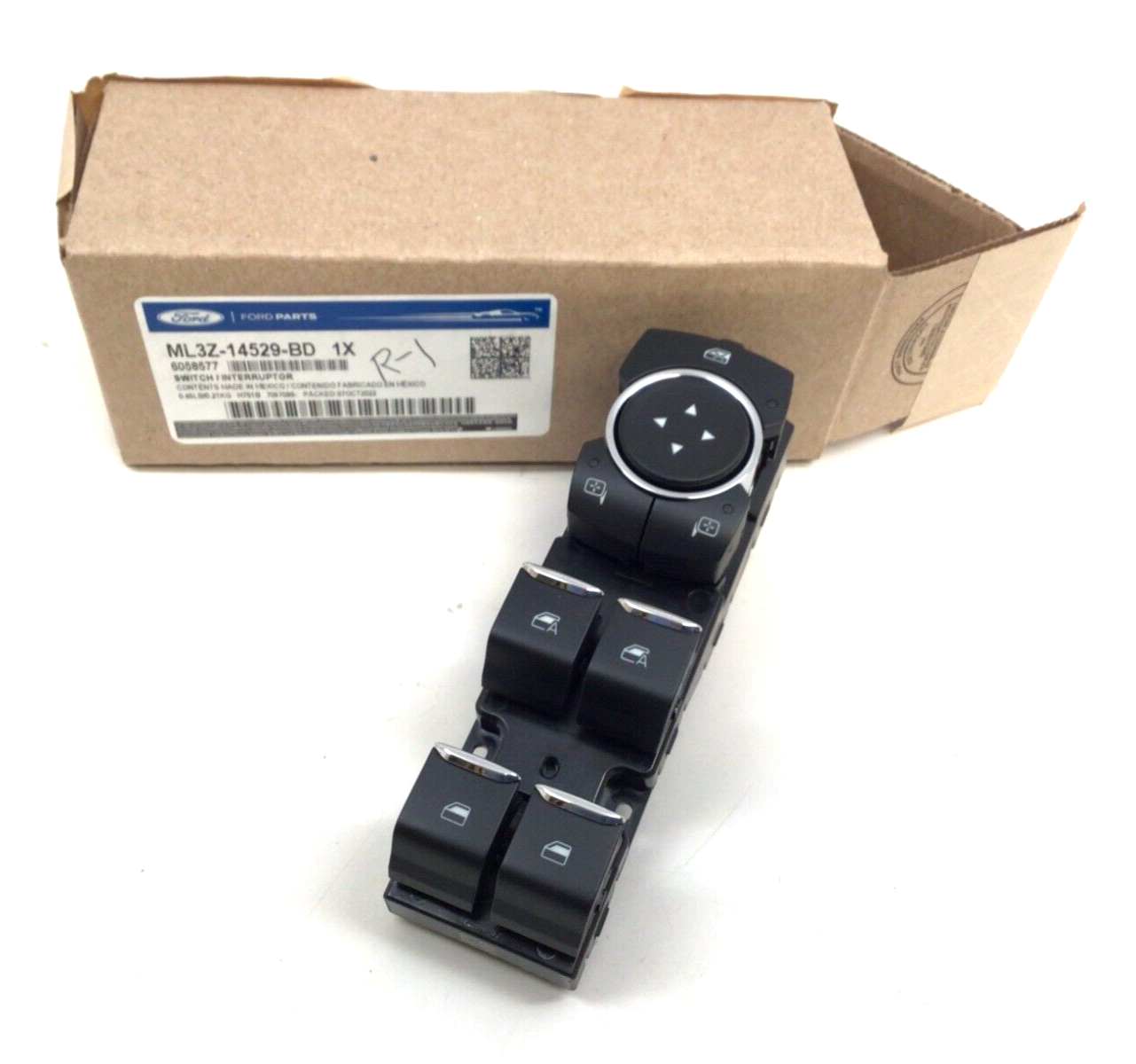 2021-2023 Ford F-150 front driver Power Window Master Mirror Adjust Switch OEM