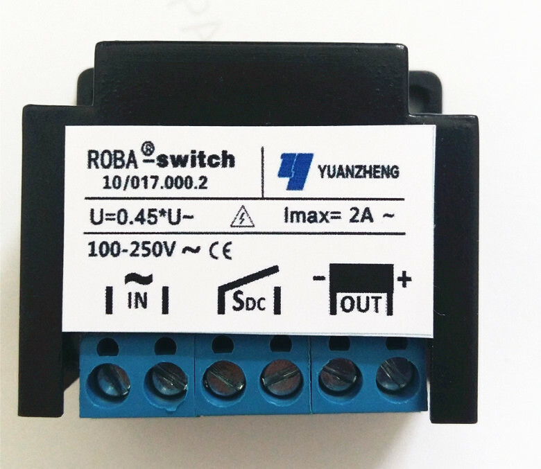 Replace ROBA 10.017.000.2 100-250V 2A Motor Rectifier Module Power Supply Device