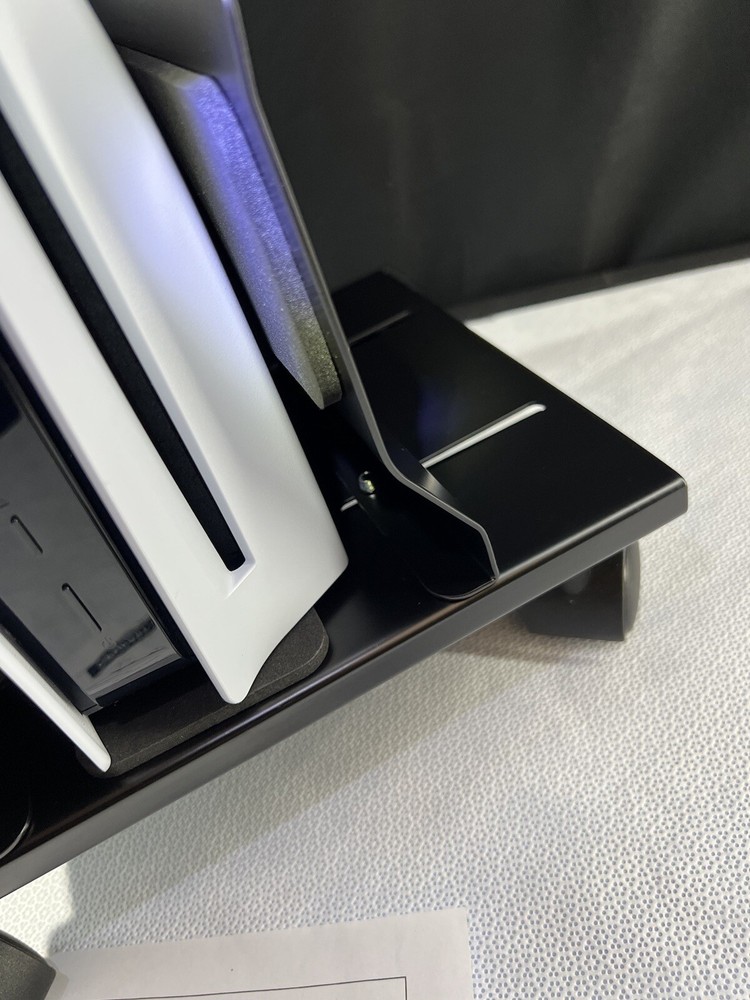 Gaming Console Computer Cart BLACK WITH CASTERS NIB