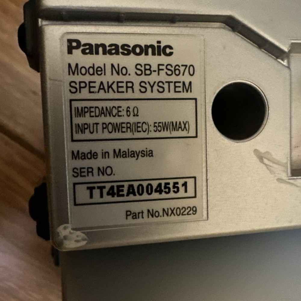 Sony HCD-SBT100 Bluetooth Micro Music System With Speaker & Remote