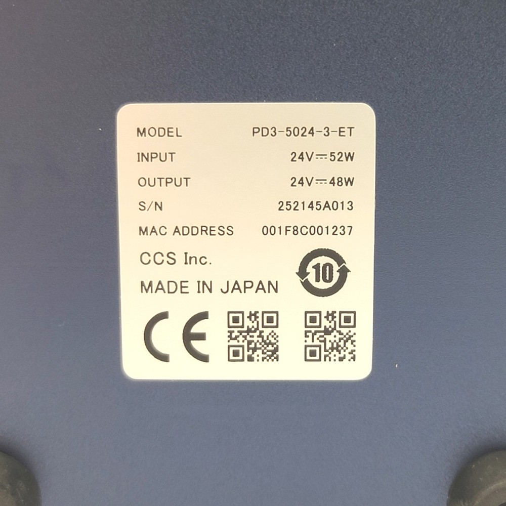 CCS PD3-5024-3-ET Digital Constant/Strobe Lighting Controller, 3-Channel, 24VDC