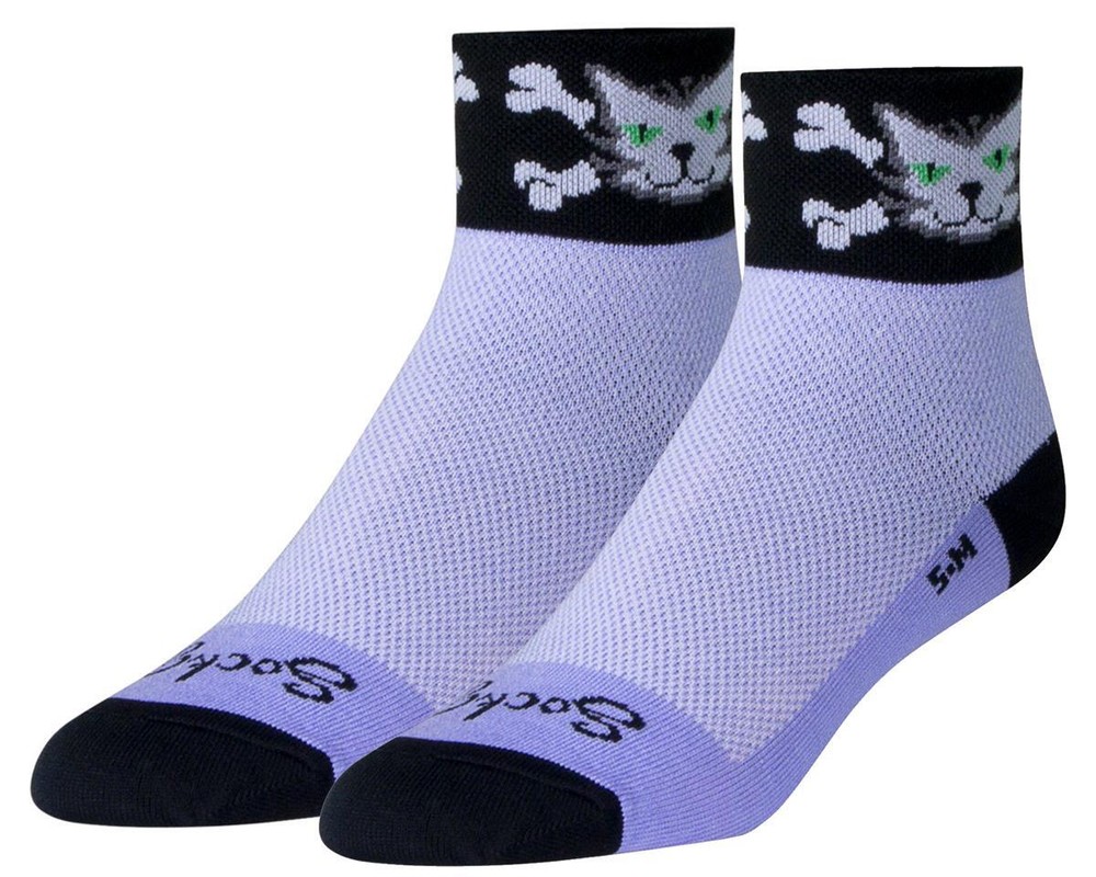 Sockguy Women's 2" Socks (Bad Kitty)