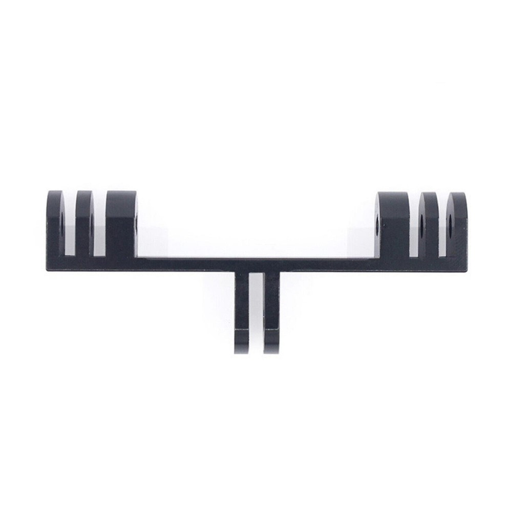 Dual Head Flash Light Camera Mount Bracket Bridge Extender Extension Holder T