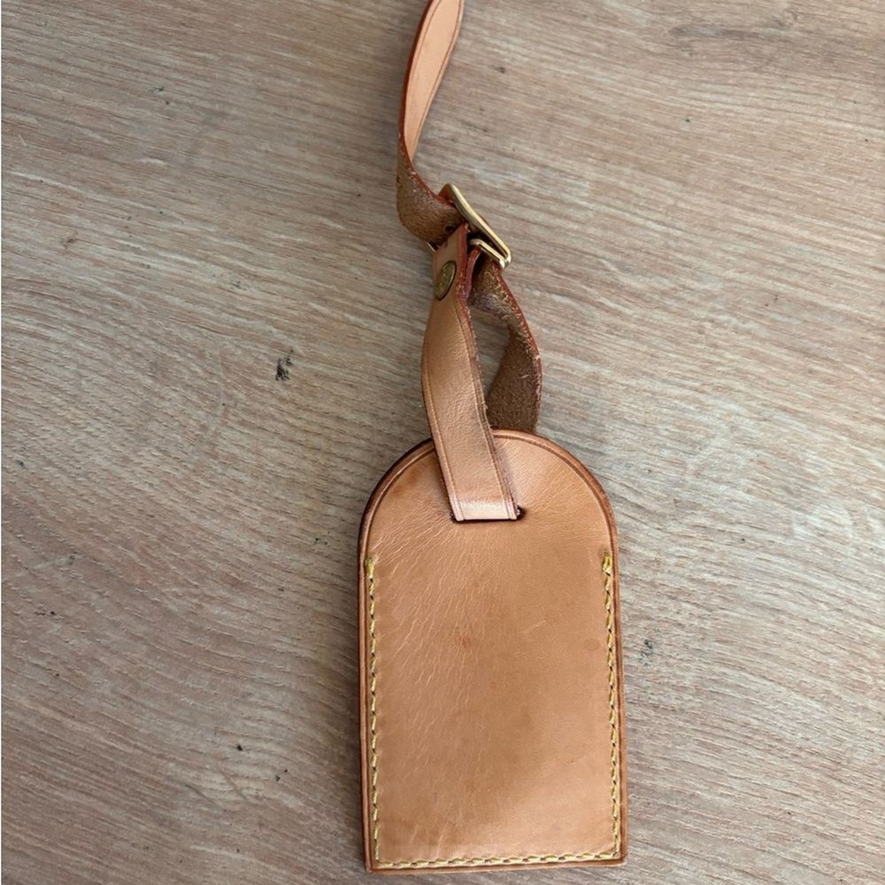 Authentic Louis Vuitton id tag