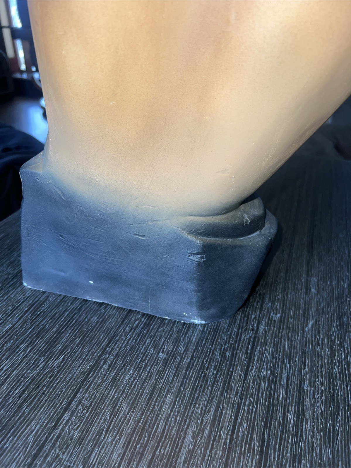 RARE D.W RAVI Woman Nude Bust Head LINGERIE Mannequin Plaster NICE BEAUTY