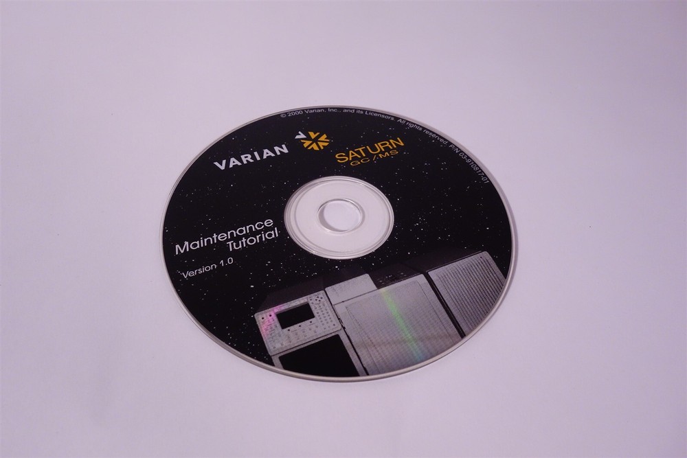 Varian Saturn 2000 GC/MS Maintenance Tutorial CD