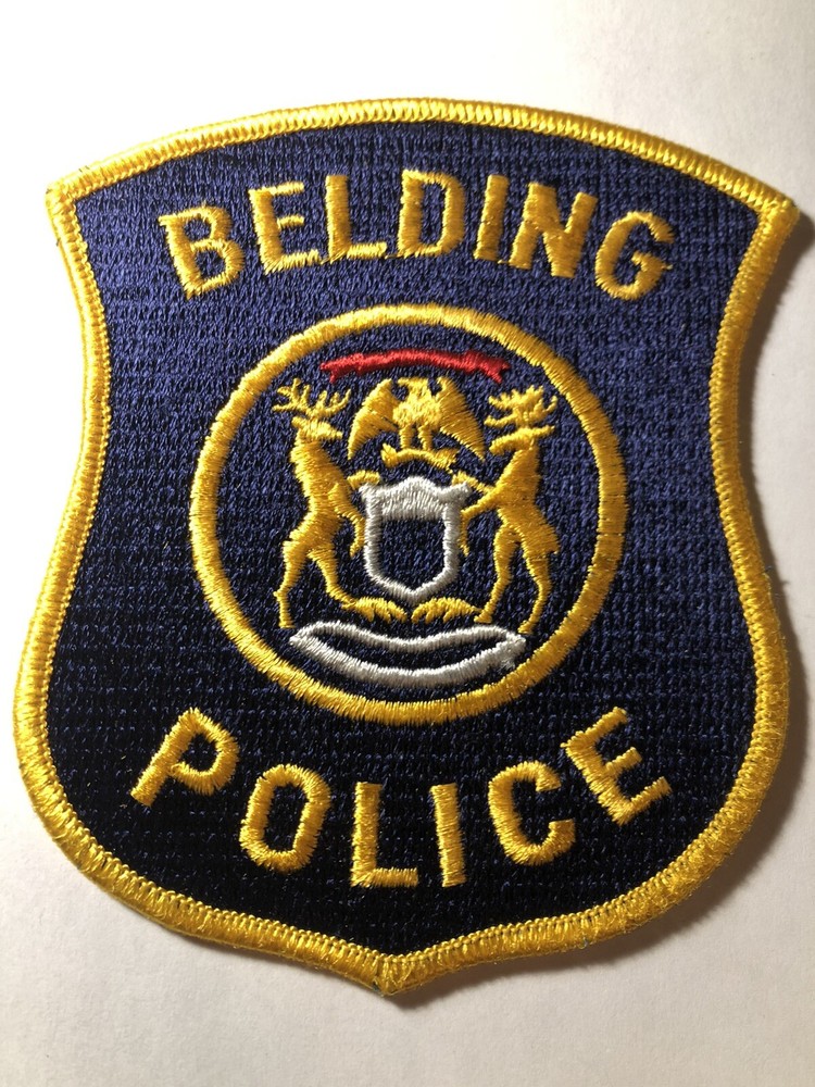 Belding Michigan Police Patch