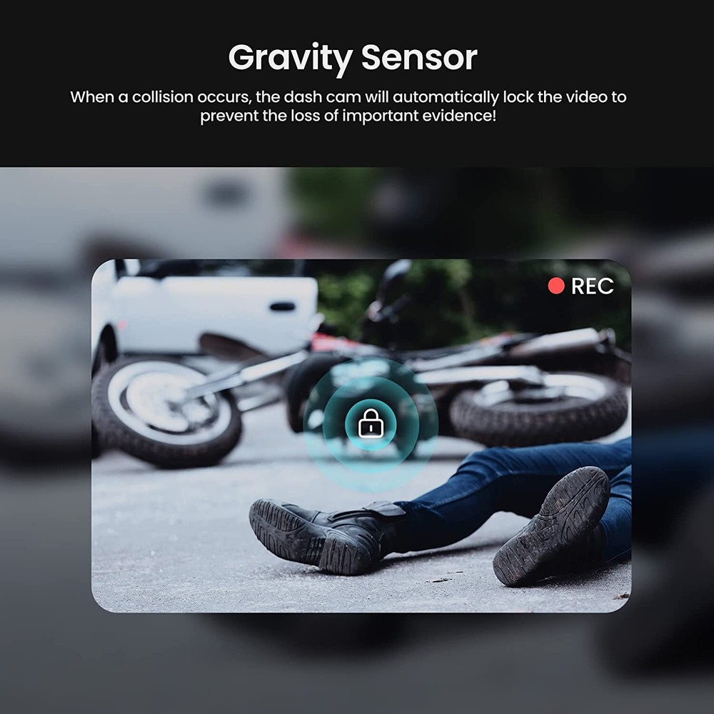 Bluetooth Motorcycle Intercom Headset Helmet Communication 2K Camera Recorder