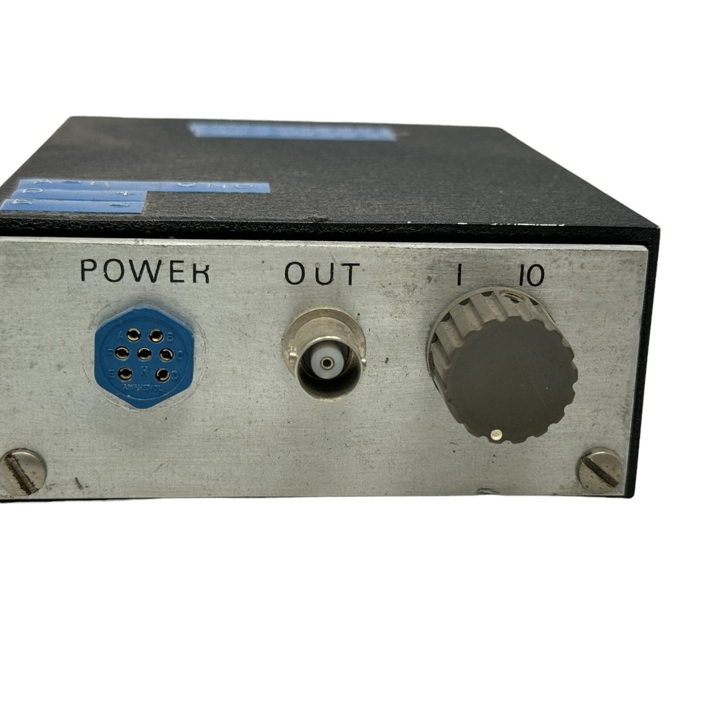 Vintage Wideband Amplifier Module with Cable Connector