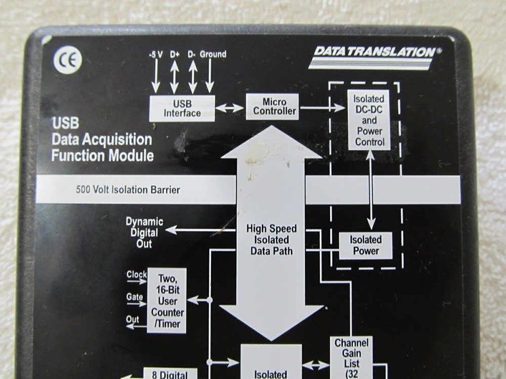Data Translation DT9801-EC-I Multifunction USB Data Acquisition Function Module