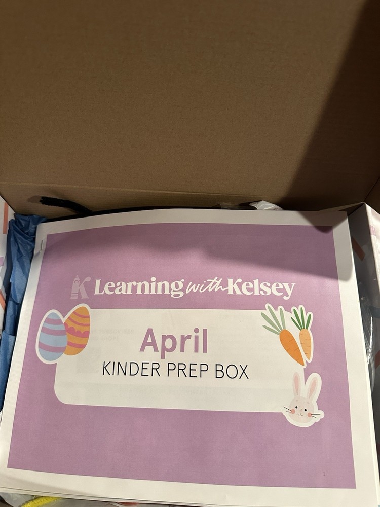 Learning With Kelsey: April Curriculum Kinder Prep