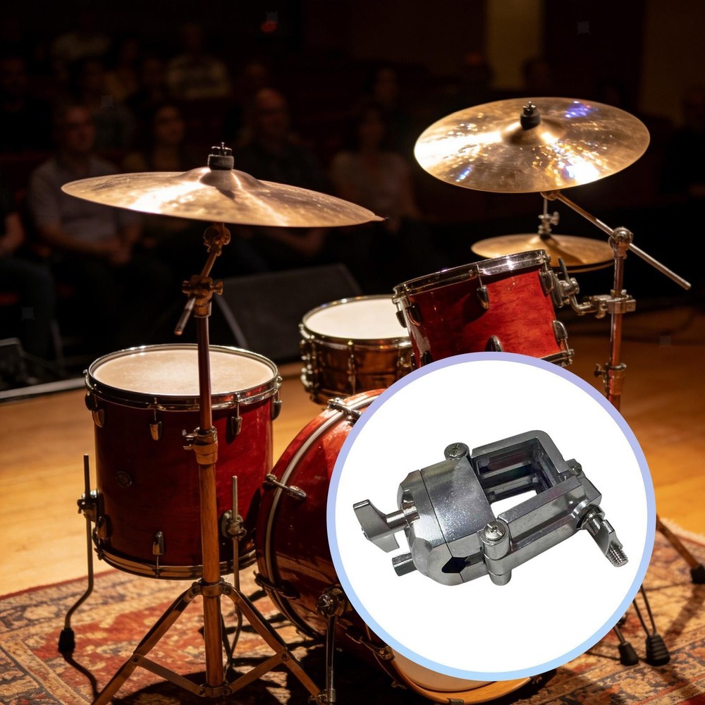 Drum Rack Clamp Mounting Hardware Fitting Percussion Holder Adjustable for The