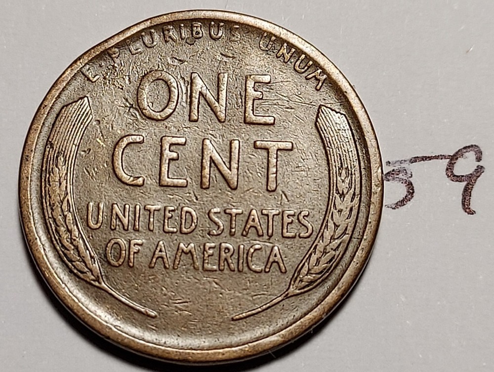 1919-S Lincoln Wheat Cent #59