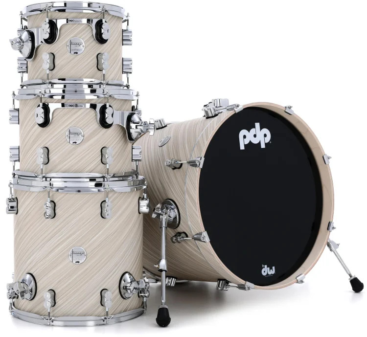 PDP Concept Maple 4-piece Shell Pack - Twisted Ivory