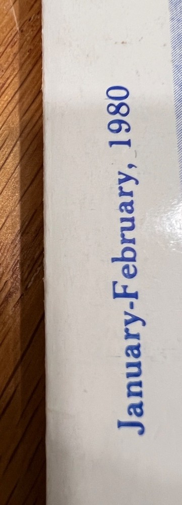 1980 UNITED POSTAL STATIONERY SOCIETY MAGAZINE VOL. 22 NO. 1