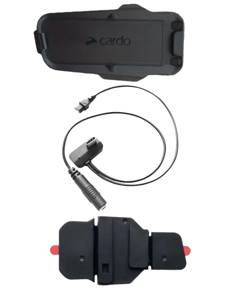 Cardo Packtalk Neo Custom complete control unit cradle with adhesive