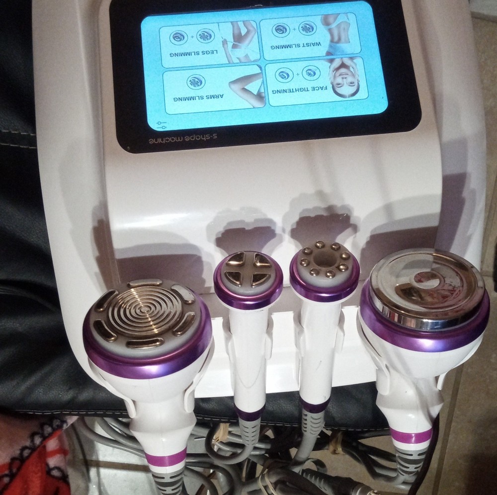 ARISTORM Multi-Function Machine White Purple Face Tightening Body Slimming