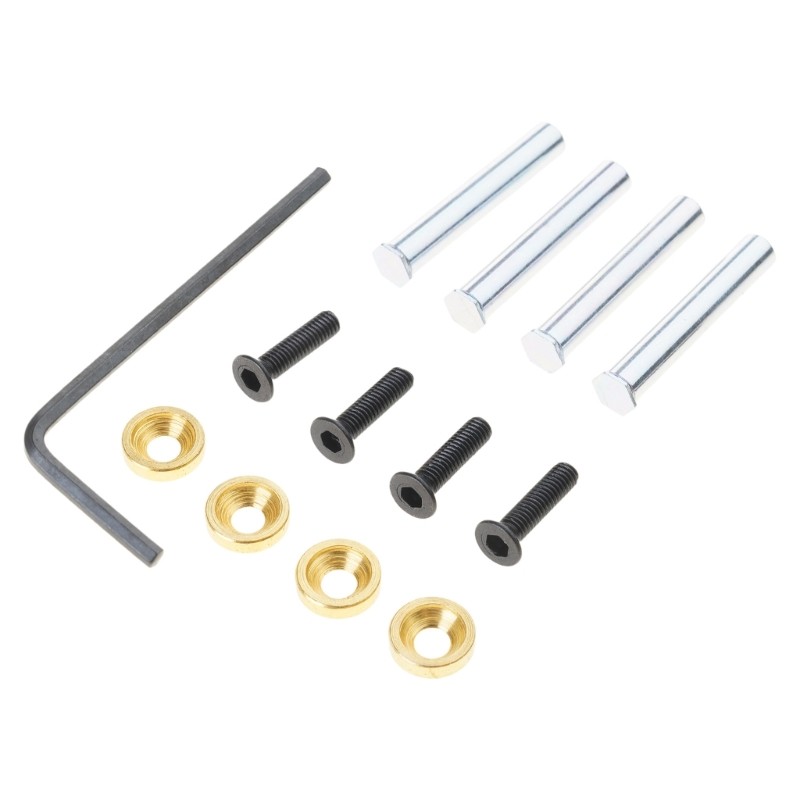 4set Flat Head Long Screws for 25mm Thickness Computer Fan Replacement Screws