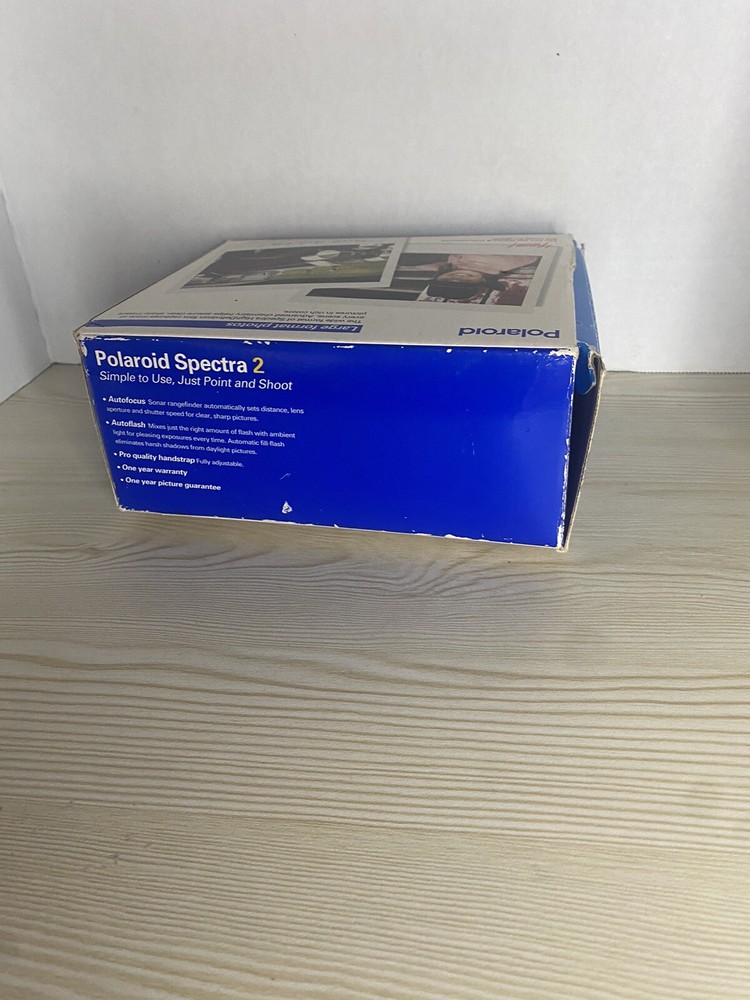Polaroid Spectra 2 Instant Camera With Original Box