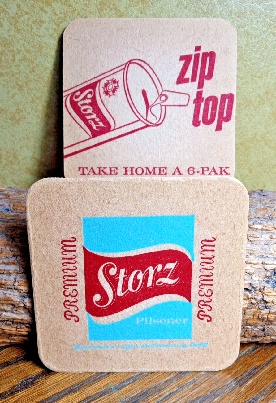 Storz Pilsener Beer Coaster ... 1960s