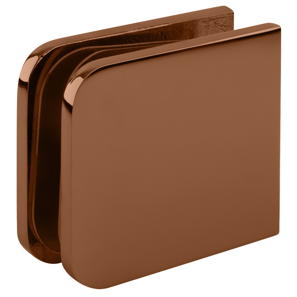 CRL UC79PC0 Polished Copper Oversized Fixed Panel U-Clamp