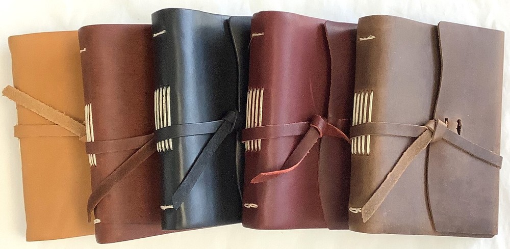 Rustico Good Book Leather Journal - Wrap Closure